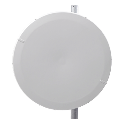 Antena Direccional de Alto Rendimiento/ Parábola profunda para mayor aislamiento al ruido / 29 ± 1 dBi / 4.9 - 6.4 GHz / Conectores N-Hembra / Fácil Montaje y Soporte de acero inoxidable / Radomo I