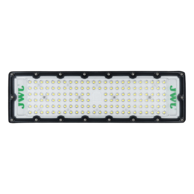 Reflector LED 100 W /350 x 100 mm / 85 - 265 Vca~ 50/60Hz / TCC 6 500 K / Uso en exterior.