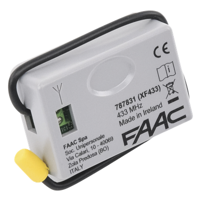 Receptor inalámbrico XF 433 para operador FAAC S418
