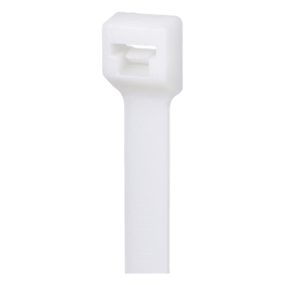 Cincho de Nylon 6.6 de Bloqueo, 188 mm largo x 4.8mm ancho, Color Natural, Interior, Paquete de 1000pz