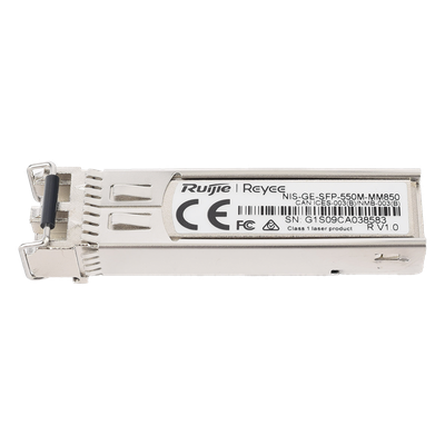 Transceptor Industrial LC Multimodo SFP 1G, hasta 550 Metros, Longitud de Onda 850 nm, soporta Temperaturas de -40° a 85° C