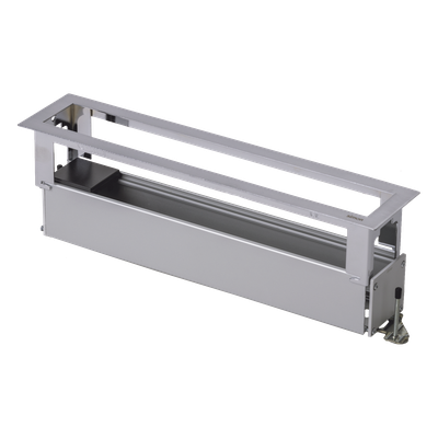 Caja Para Instalación en Escritorio para Voz, Datos o Contactos Eléctricos / Capacidad para 6 Módulos / Salida de Cables Posterior / Los Módulos se Adquieren Aparte / (KFC136/14CY)