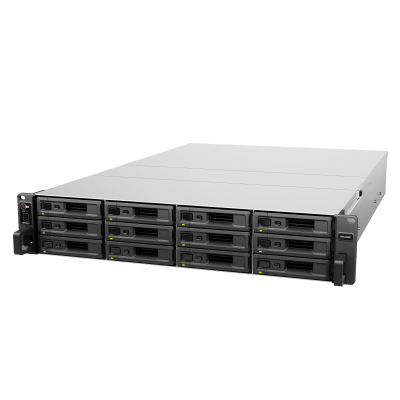 Unidad de Expansión Synology RX1225RP | 12 Bahías para Unidades 3.5\" y 2.5\" SATA HDD/SSD | Intercambio en Caliente | Fuente de Alimentación Redundante | Compatible con Synology DSM .