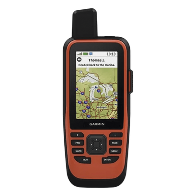 GPS Portátil GPSMAP® 86i / Pantalla TFT Transflectiva de 3\" / Resolución 240 x 400 píxeles / Batería de Ion Litio con Autonomía de 35 Horas / Memoria de 16 GB / Compatible con NMEA 0183 y microUSB