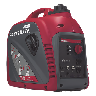 Generador Inversor Portátil a Gasolina, 1.7 kW, 120vca , Arranque Manual
