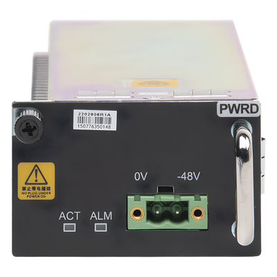 Fuente de Poder PWRD -48Vcc para OLT AN6001-G16 con cable de alimentación