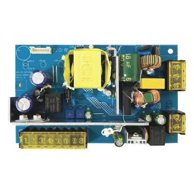 Tablilla de Fuente de alimentación de 1 salida 11-15 Vcc 3 A / Compatible con batería de respaldo y temporizador integrado / Voltaje de entrada 96-264 Vca