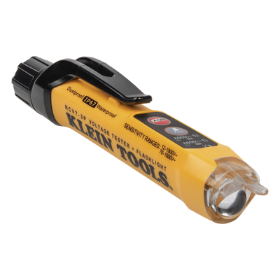 Detector de Voltaje sin contacto de doble rango, de 12 - 1000 V CA con linterna.