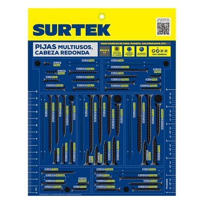 Muestrario de Pija Multiusos Surtek