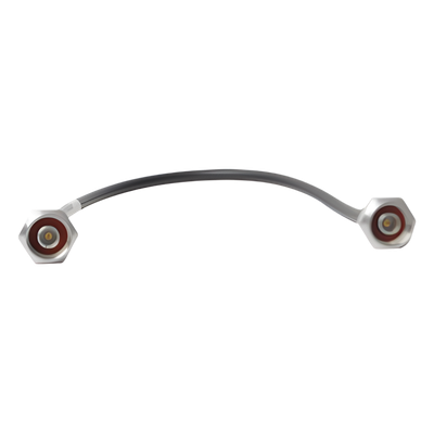 30009406002 - Jumper coaxial 41 cm, LMR(R)240, N-macho ambos extremos