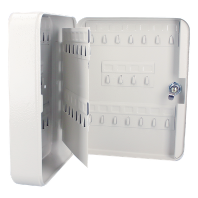 Caja para llaves con capacidad para 60 llaves/ Medidas 200 x 250 x 75 mm (ancho x alto x profundidad)/ Fabricada en acero/ Cerradura con llave.