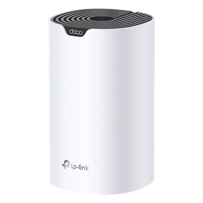 Router Inalámbrico MESH Interior para Hogar / Doble Banda Wi-Fi 5 AC1900 Mbps / 3 Puerto Gigabit WAN/LAN / 3 Antenas Internas / Administración Mediante la App Deco (iOS, Android)