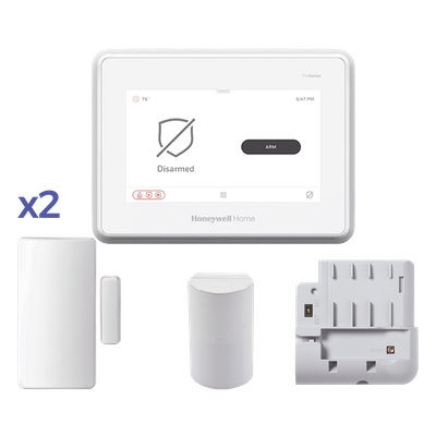 Panel de alarma inteligente / pantalla táctil de 7 pulgadas / comunicador dual Wi-Fi y LTE / hasta 127 zonas inalámbricas / multimarca con PROTAKEOVER