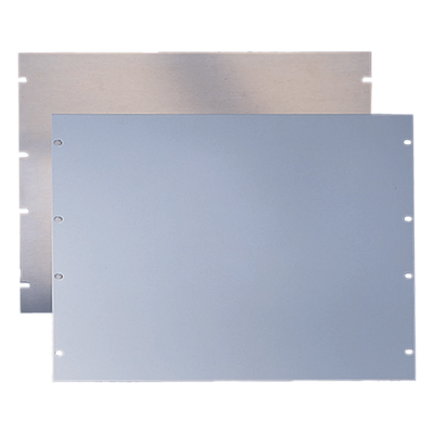 Tapa Ciega Para Rack Estándar de 19in, Plano, de Aluminio, 3 UR