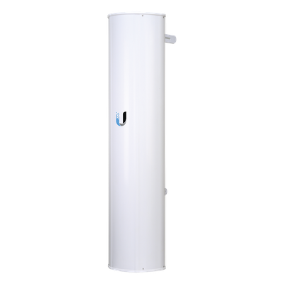 Antena sectorial blindada de 90º de cobertura 5 GHz (5.15 - 5.85 GHz), dividida en 3 bloques de 30º, ideal para alta densidad de suscriptores