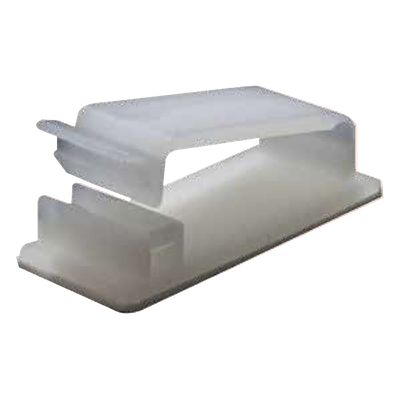 Clip Organizador de Cables Auto-Adherible Diseñado Para Sujetar y Organizar Cables Sin Necesidad de Perforar Muros, Paquete con 5 Piezas, (3501-01001)