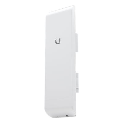 NanoStation airMAX M2 CPE, hasta 150 Mbps, frecuencia 2 GHz (2412-2462 MHz) con antena integrada de 11 dBi