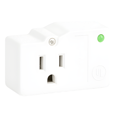 Protector de Pared / 120 VCA / 15 A / 40,000 A / LED Diagnóstico / 0.23 x 0.10 x 0.15 ft