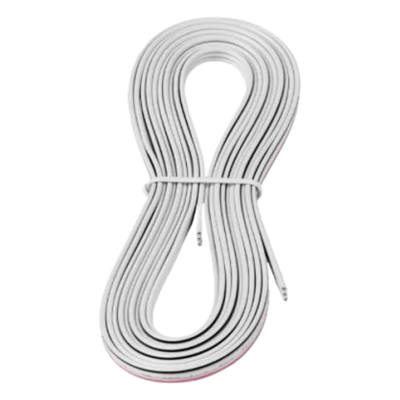 Cable de 3 conductores 22 AWG de 50 ft para tira LED tunable white, sistema Lutron Tape Light