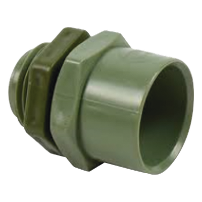 Conector de 1-1/2\" para tuberia PVC conduit pesado (38 mm)