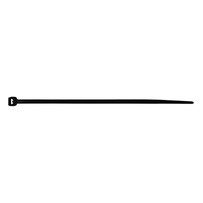 Cincho de nylon color negro, 3.2 x 142mm (100pzs) (4200-02001)