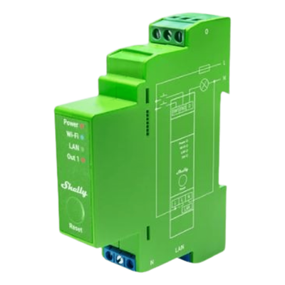 Relevador / Contacto Seco / Interruptor WIFI/ Industrial y residencial inteligente / Hasta 16A / Soporta Google y Alexa / Nube P2P y control Local / 1 canal y puerto ethernet