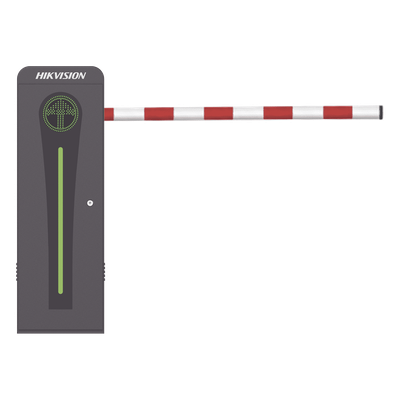 Barrera Vehicular con Brazo Abatible por Colisión 4 mts INCLUIDO / Derecha / Alto Desempeño / Brushless / Semáforo Rojo-Verde en Gabinete / Incluye 2 Controles Remotos