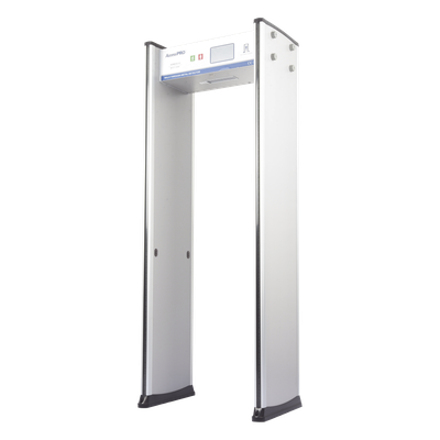 Detector de Metales de 33 zonas/ Uso en Interior/Programación por Touch Screen / Contador de Personas