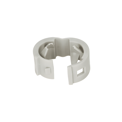 Kit de 25 Clips de Identificación Para Patch Cords, Compatible con Diámetros de 4.7 a 7.8 mm (0.19 a 0.31 Pulgadas), Color Gris