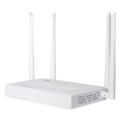 ONU Dual GPON/EPON / Wi-Fi Doble Banda 2.4 y 5 GHz / Soporta MESH / 2 puertos LAN Gigabit