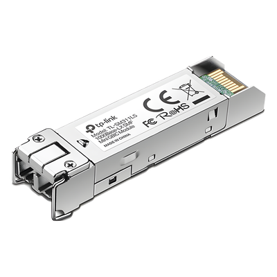 Transceptor mini-GBIC SFP / Duplex Monomodo 1GBase / Distancia 10 km / Conector LC
