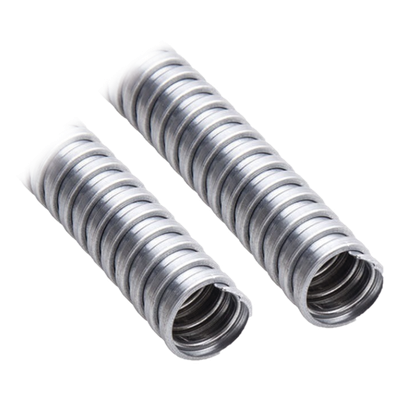 Tubo Flexible de 1/2\" (13 mm) en Acero Galvanizado. Rollo con 50 m.