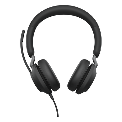 Jabra Jabra Evolve 2 40, Auricular stereo versión UC con aislamiento de ruido, conexión USB-A y indicador de ocupado (Busylight) (24089-989-999)