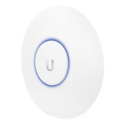 Access Point UniFi Lite / Doble Banda 802.11ac / MIMO 2X2 por banda / Soporta 100 clientes / Hasta 867 Mbps / Para interior, Incluye Inyector PoE