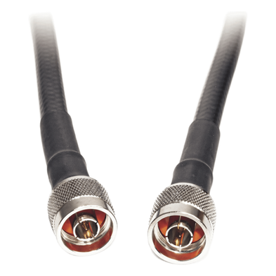 Jumper Coaxial con Cable Epcom405 | Conector N Macho en los Extremos | 15 Metros (49.21 Pies) de Longitud.