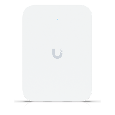 U7 In-Wall WiFi 7 Doble Banda para Interiores, con Cobertura de hasta 115 m², Capacidad para 200 Usuarios y Diseño Optimizado para Entornos de Hospitalidad