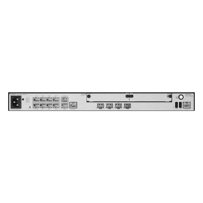 Router Empresarial / 2 puertos 10/100/1000 Mbps combo 2 puerto SFP + 1 puerto SFP+ (WAN) / 8 puerto 10/100/1000 Mbps(WAN/LAN) / Rendimiento 6 Gbps / VPN / Balanceo de Cargas / Hasta 1200 Clientes /