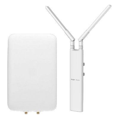 Punto de Acceso Mesh para Exterior, Wi-Fi 5 802.11ac Sectorial 90° IP65, Compacto con Antena Externa