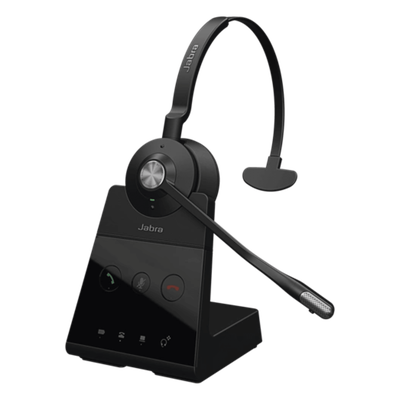 Engage 65 SE Mono con conexión DECT y USB, ideal para entornos con necesidad de seguridad o de mucha densidad (9653-553-125)