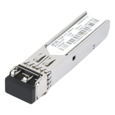 Transceptor Industrial, Puerto SFP 1000Base SX, Para Fibra Multimodo, Conector LC, Hasta 550 m, Soporta Temperaturas de -40 a 75 °