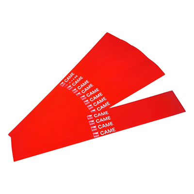 Paquete de 20 bandas reflectantes rojas para mástil 001-G0401,001-G0601 CAME