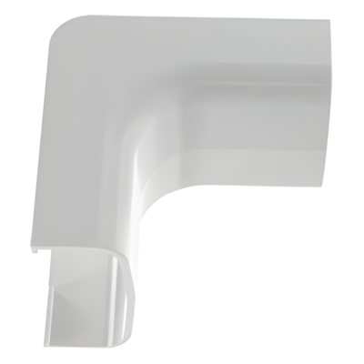 Esquinero interior, para uso con canaleta LD5, material ABS, Color Blanco