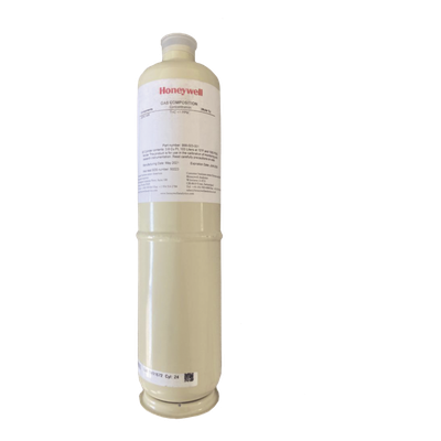 Cilindro de gas de calibración aire cero, mezcla nitrógeno-oxígeno, capacidad 103 litros, para detectores de gas serie XNX, XCD y S3K