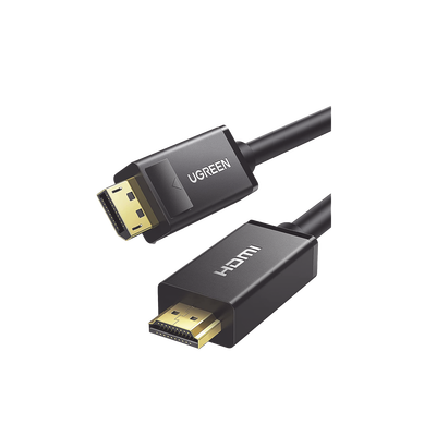 Cable DP Macho a HDMI Macho | Longitud 5 Metros (16.40 Pies) | Soporta 4K@30Hz | Soporta 3D | Cobre EstaÑado 28AWG | Blindaje Interno MÚltiple | TransmisiÓn Unidireccional | BotÓn de LiberaciÓn | C