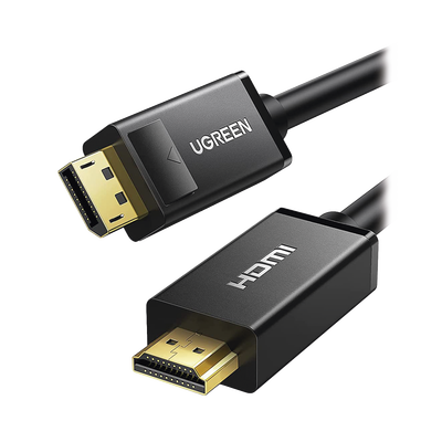Cable DP Macho a HDMI Macho / Longitud 1.50 Metros (4.92 Pies) / Soporta 4K@30Hz / Soporta 3D / Cobre EstaÑado 28AWG / Blindaje Interno MÚltiple / TransmisiÓn Unidireccional / BotÓn de LiberaciÓn /
