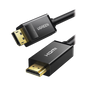 Cable DP Macho a HDMI Macho / Longitud 1.50 Metros (4.92 Pies) / Soporta 4K@30Hz / Soporta 3D / Cobre EstaÑado 28AWG / Blindaje Interno MÚltiple / TransmisiÓn Unidireccional / BotÓn de LiberaciÓn /