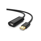 Cable de Extensión Activo USB 2.0 / 5 m (16.4 ft) / Amplificador FE1.1S / Velocidad 480 Mbps / Macho-Hembra / Triple Blindaje