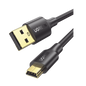 Cable USB-A 2.0 a Mini USB | 1m | Cable de Datos y Alimentación | 480Mps | Chip Inteligente | PVC | Para Discos Duros HDD o SSD, Go-Pro Hero, Mando de PS3, Cámaras Digitales, Reproductores MP3, MP4