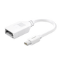 Cable Mini DP Macho a DP Hembra | Thunderbolt 2 | Version DP 1.2 | Soporta 4K*2K | Cable de 15 cm (5.91 Pulgadas) | Color Blanco.