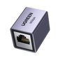 Acoplador STP (Extensor de Cable Ethernet RJ45) | 10Gbps | Blindado | Compatibilidad con Cat8 Cat7 Cat6 Cat5e | Hasta 100 Metros (328.08 Pies) | Aleación de Aluminio
